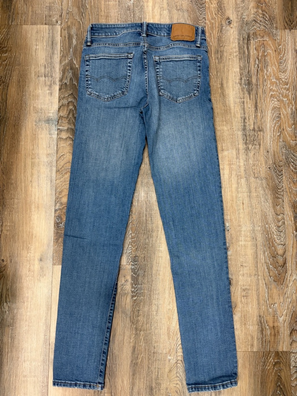 Men’s Blue Skinny Jeans, Size 29X34